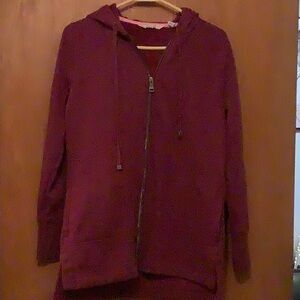 Isaac Mizrahi size xxs sweatshirt. Fleece inside so comfortable!